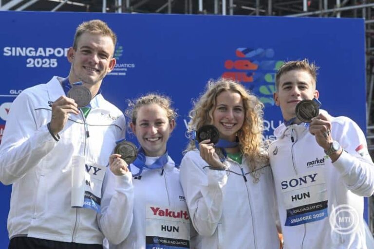 Vizes vb – Bronzérmesek a magyarok a nyíltvízi úszók csapatversenyében