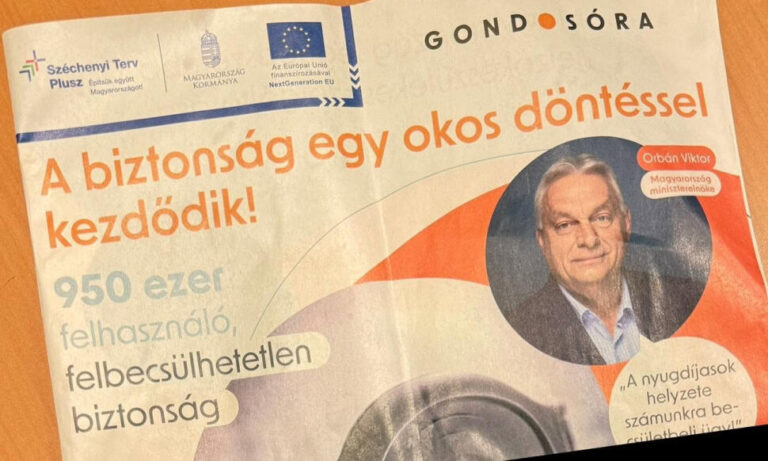 Orbán Viktor arcképével küld kampánylapot a gondosóra-felhasználóknak a kormány