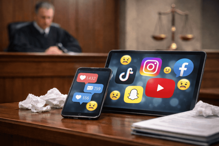 Közösségi média és depresszió a bíróságon: történelmi tárgyalás indult a platformok ellen – „Nem tudtam abbahagyni”